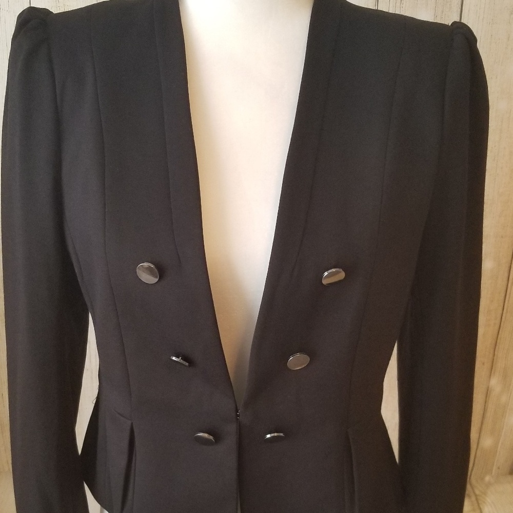 Crop Black Jacket